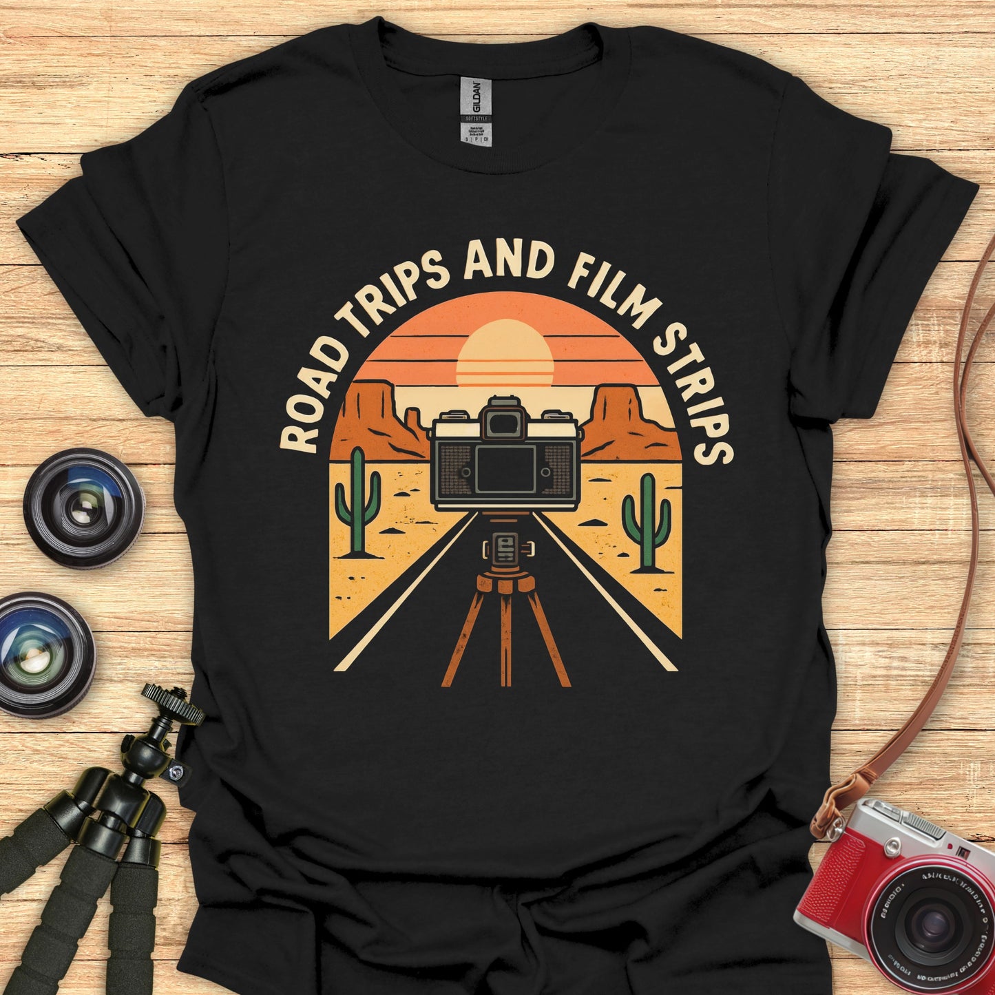 Road Trips & Film Strips T-Shirt