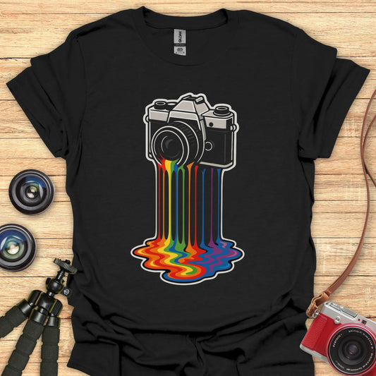 Color Drip Cam T-Shirt
