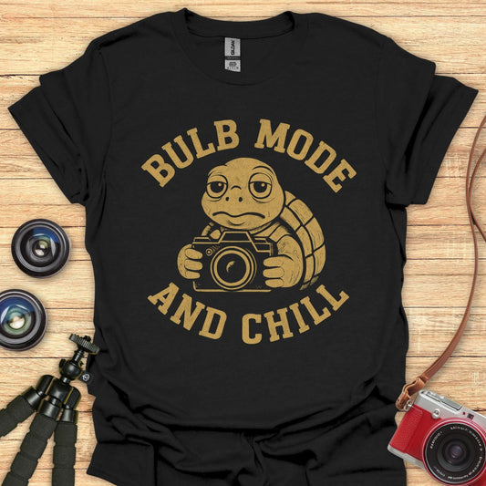 Bulb Mode Chill Turtle T-Shirt