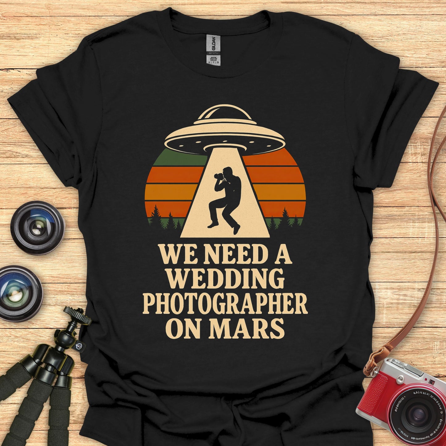 Mars Wedding Photographer T-Shirt