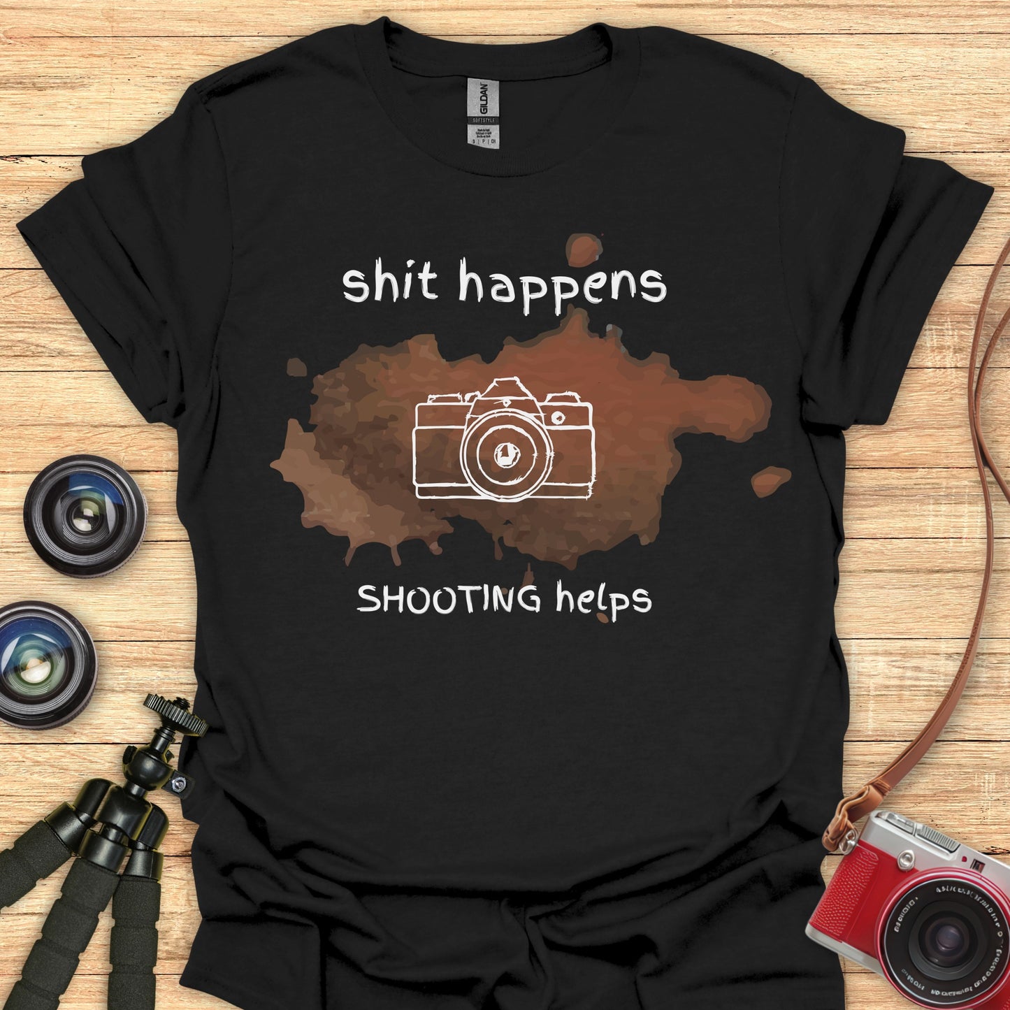 Shit Happens... Shooting Helps T-Shirt