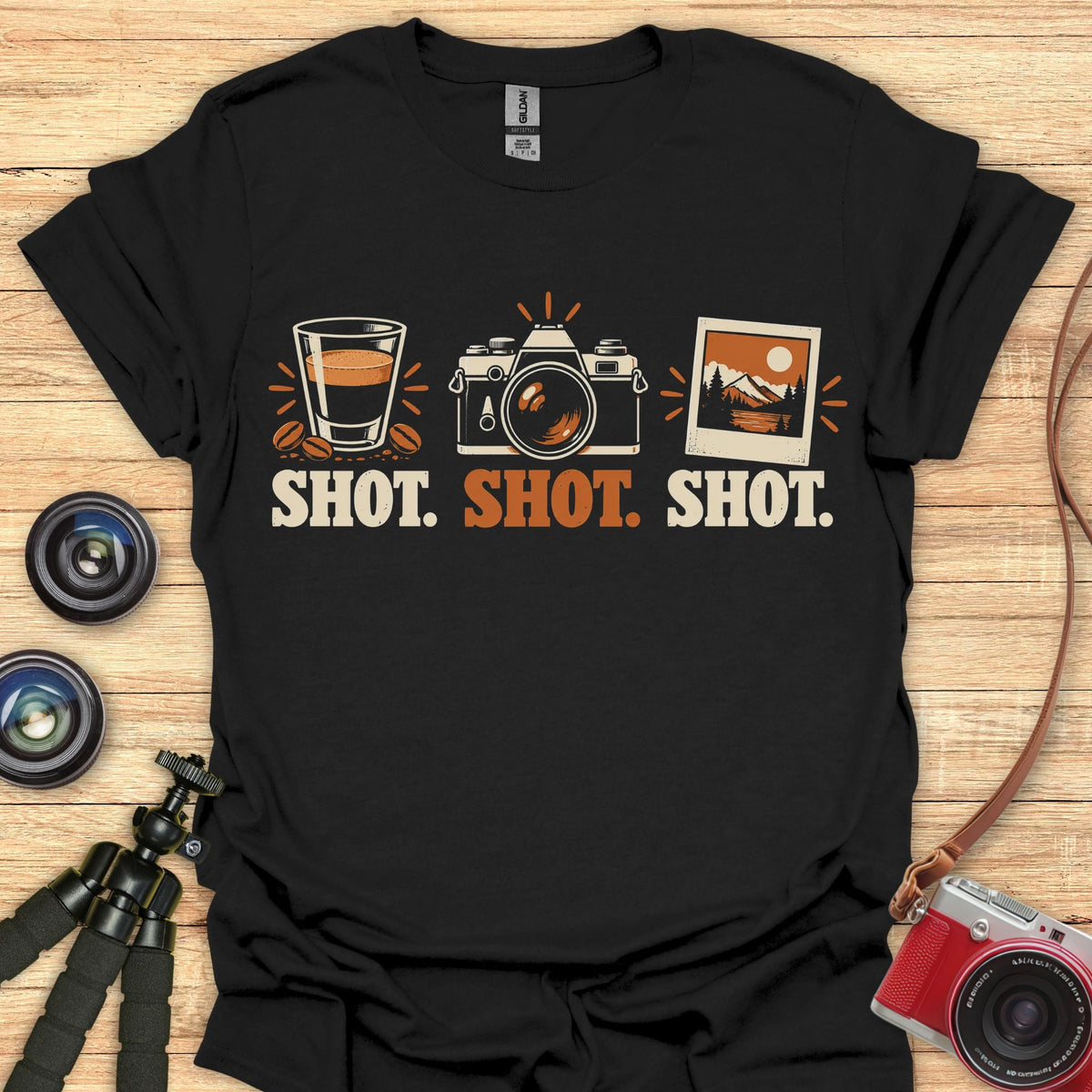 Shot Shot Shot T-Shirt