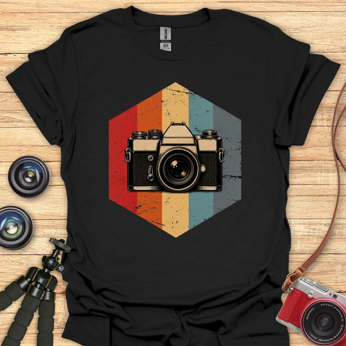 Retro Hexagon T-Shirt