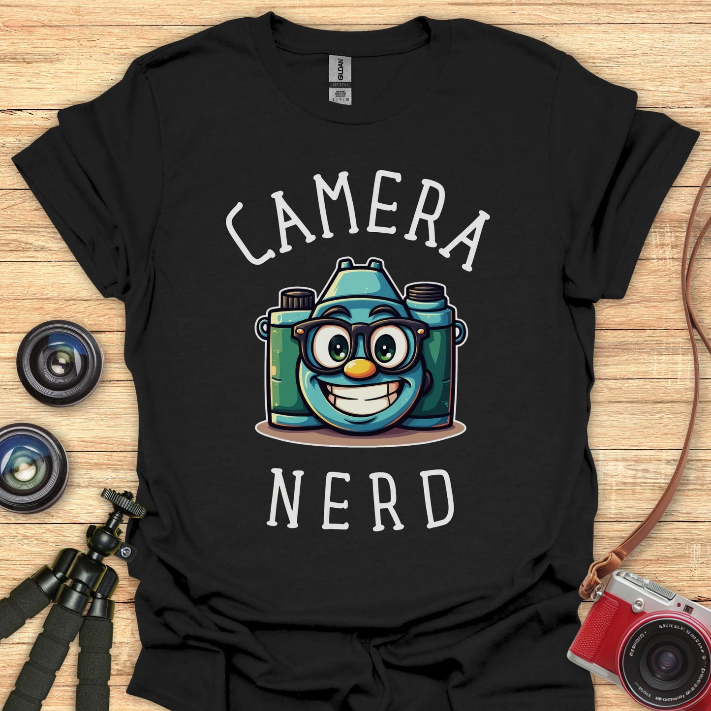 Camera Nerd T‑Shirt