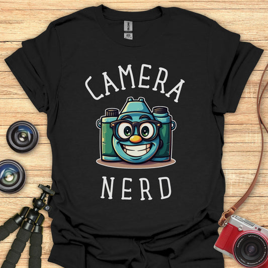 Camera Nerd T‑Shirt
