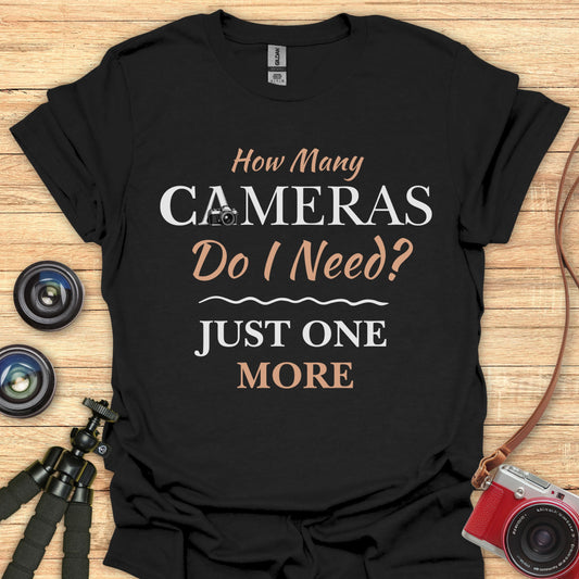 How Many Cameras? T-Shirt