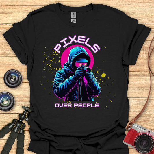 Pixels Over People T-Shirt
