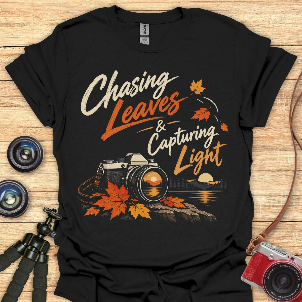 Chasing Leaves & Light T-Shirt