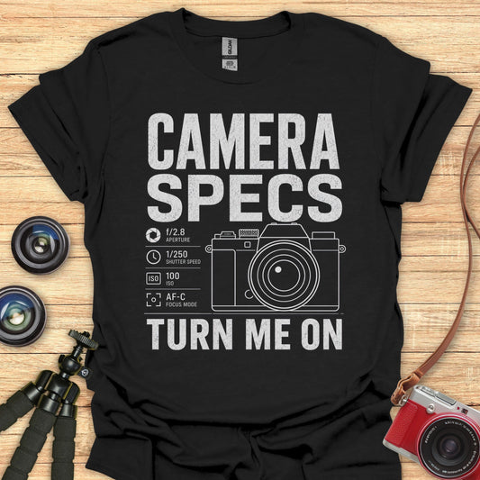 Camera Specs T-Shirt