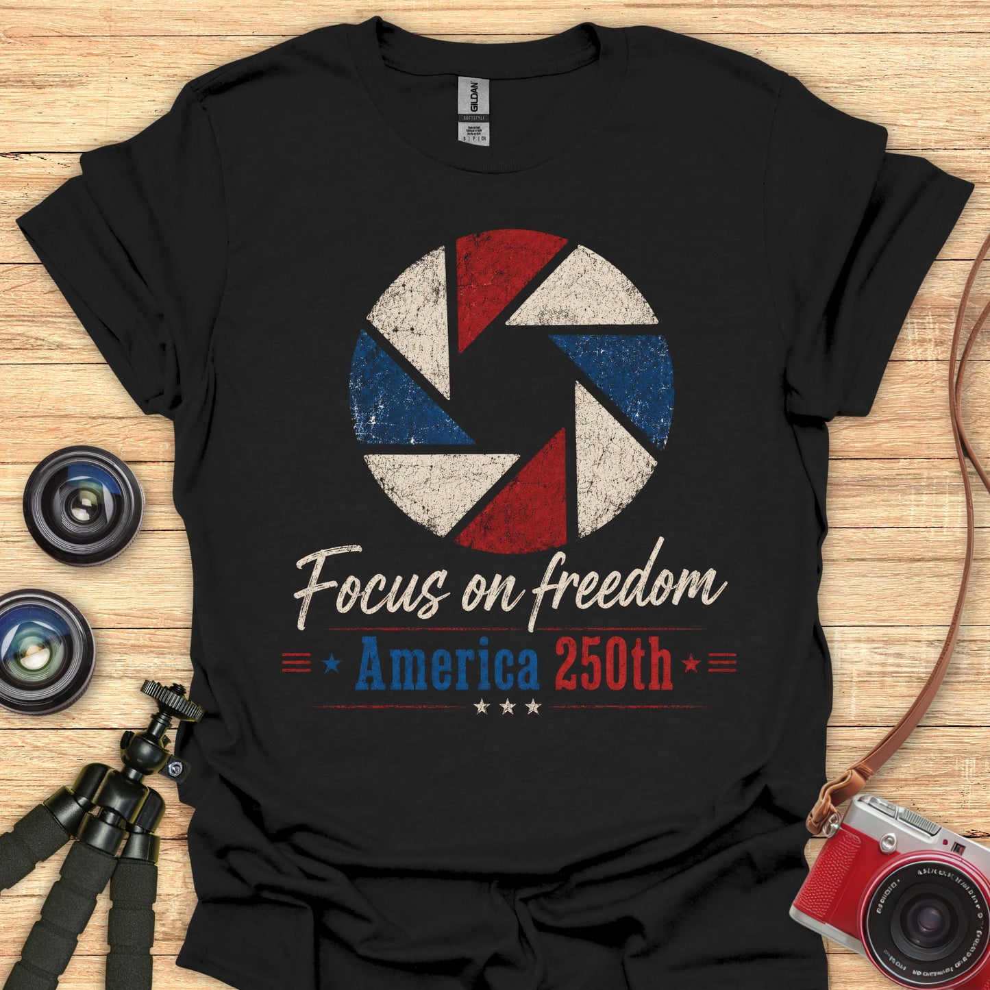 Focus On Freedom Aperture T-Shirt