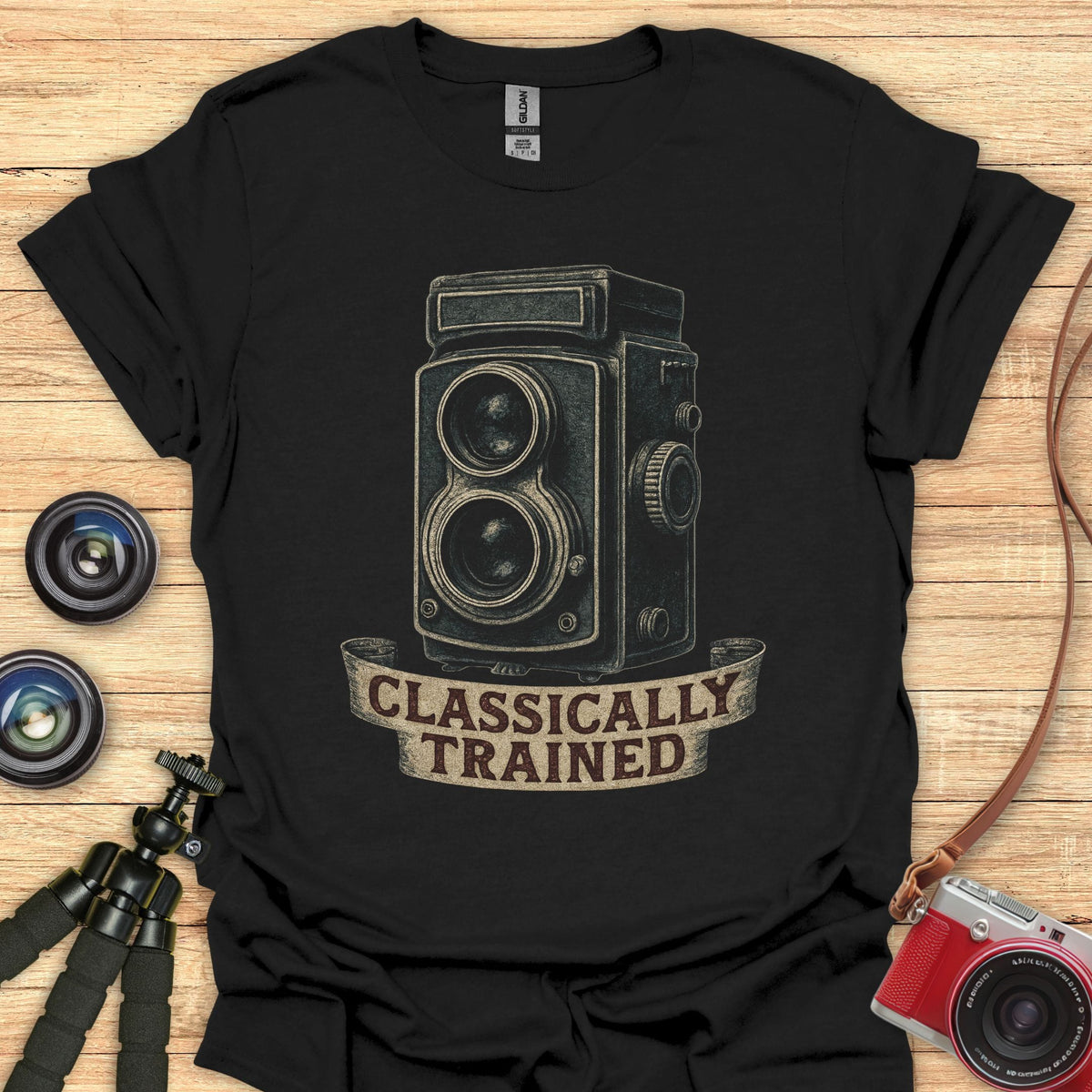 Classically Trained Twin Lens T-Shirt