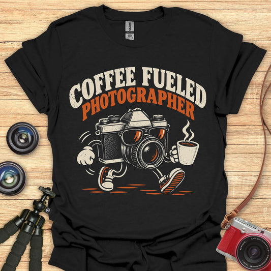 Coffee-Fueled Photog T-Shirt
