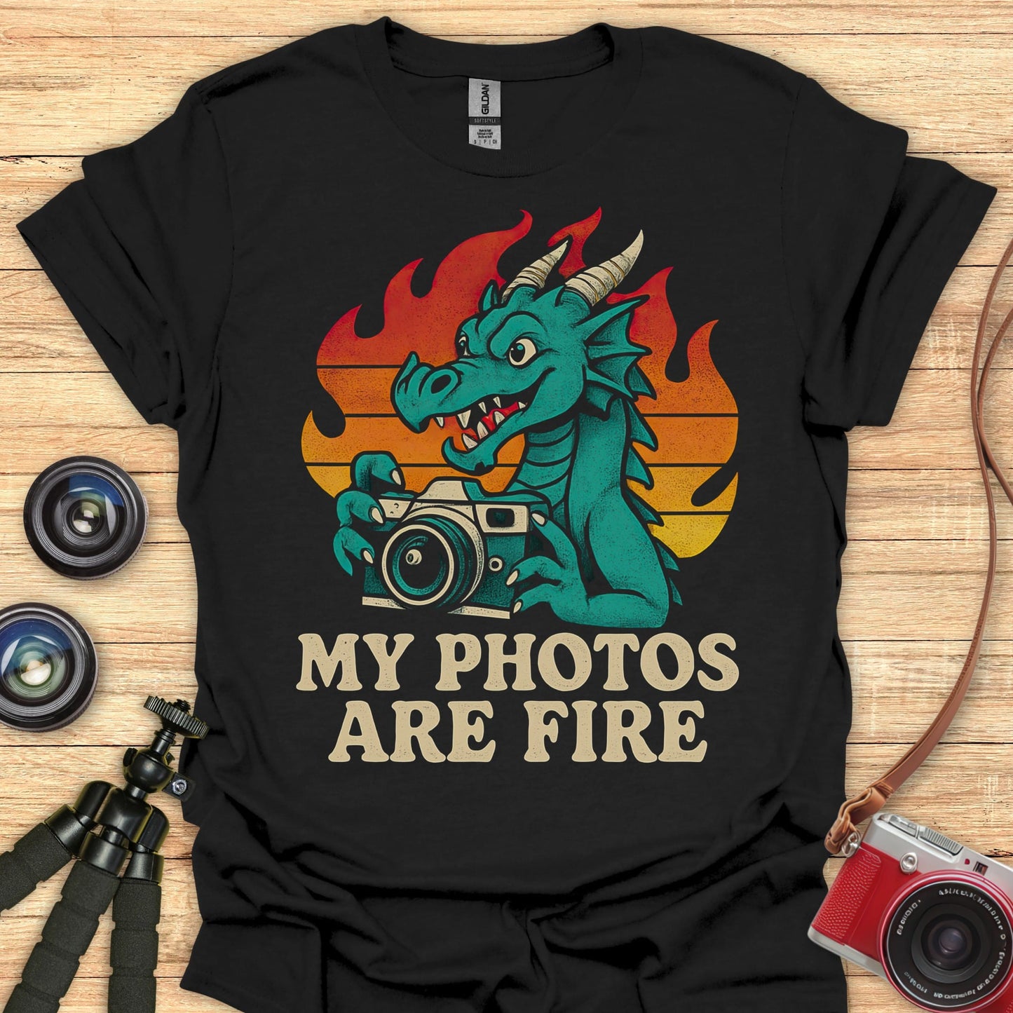 Dragon Photographer T-Shirt