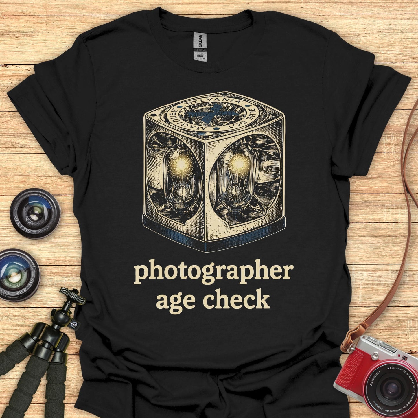 Photographer Age Check T-Shirt