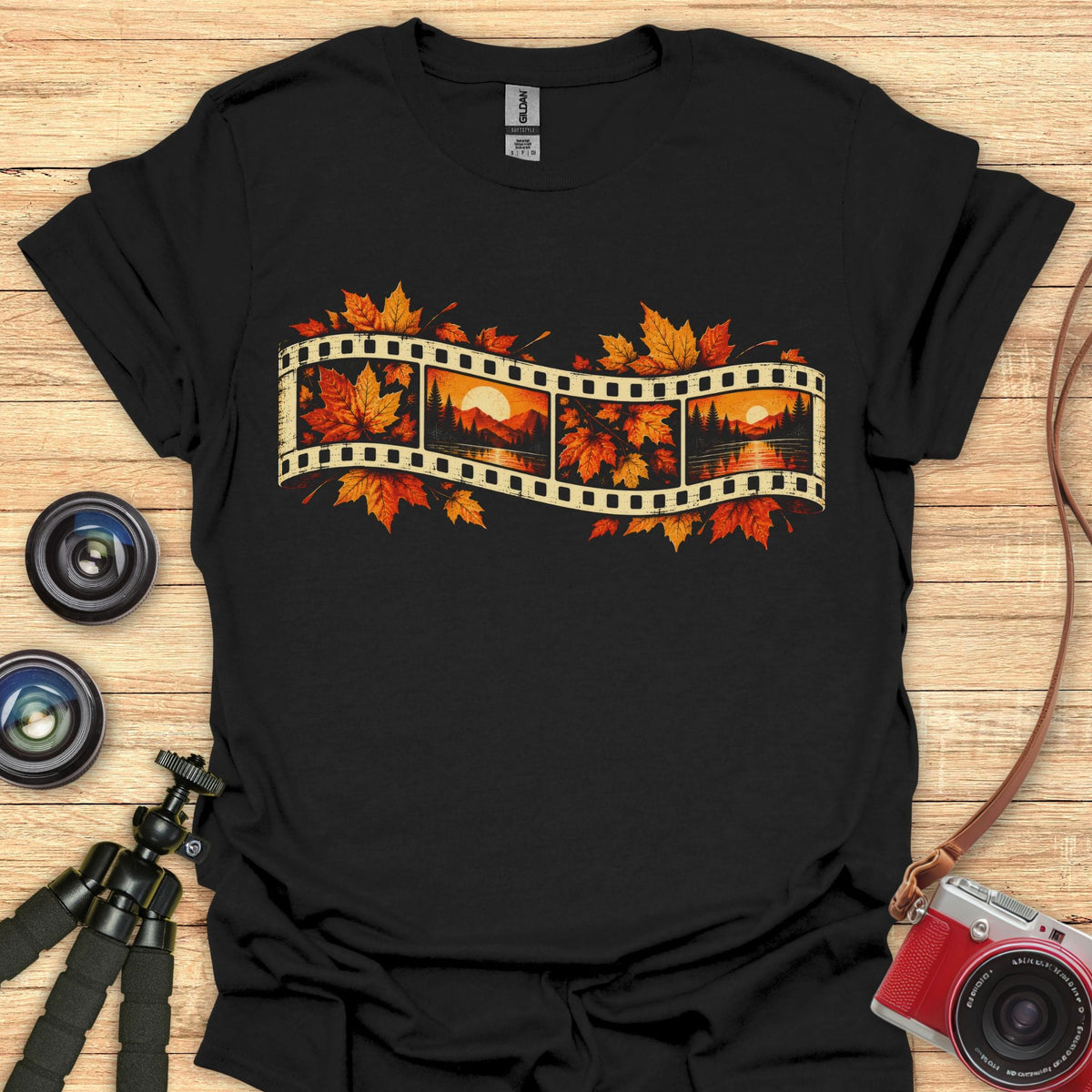 Fall Film Strip T-Shirt