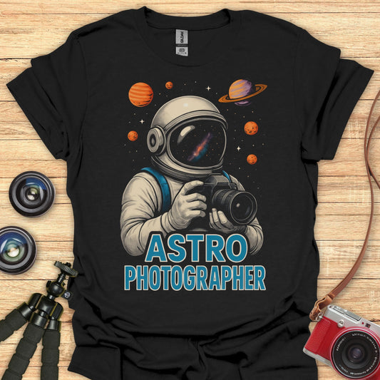 Astro Photographer In Space T-Shirt