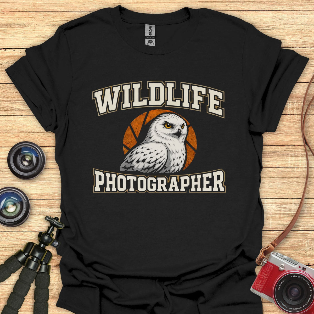 Wildlife Photographer Owl T-Shirt