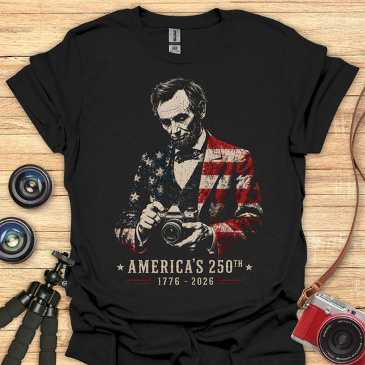 Lincoln 250 Double Exposure T-Shirt