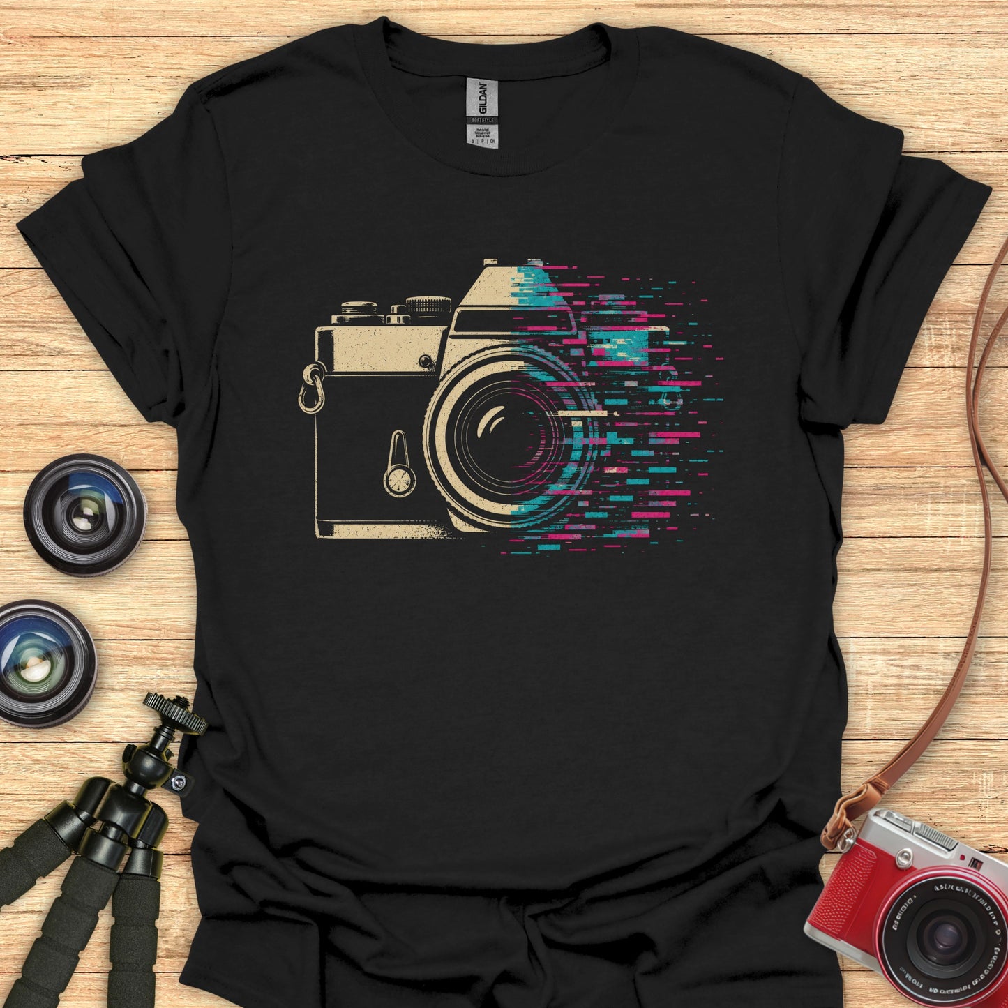 Glitchy Frames T-Shirt