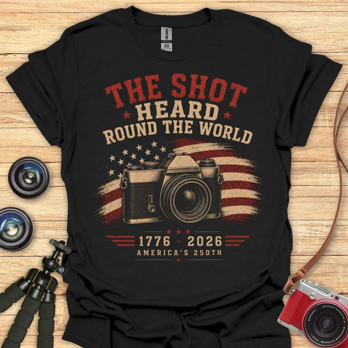 Shot Heard Round The World T-Shirt