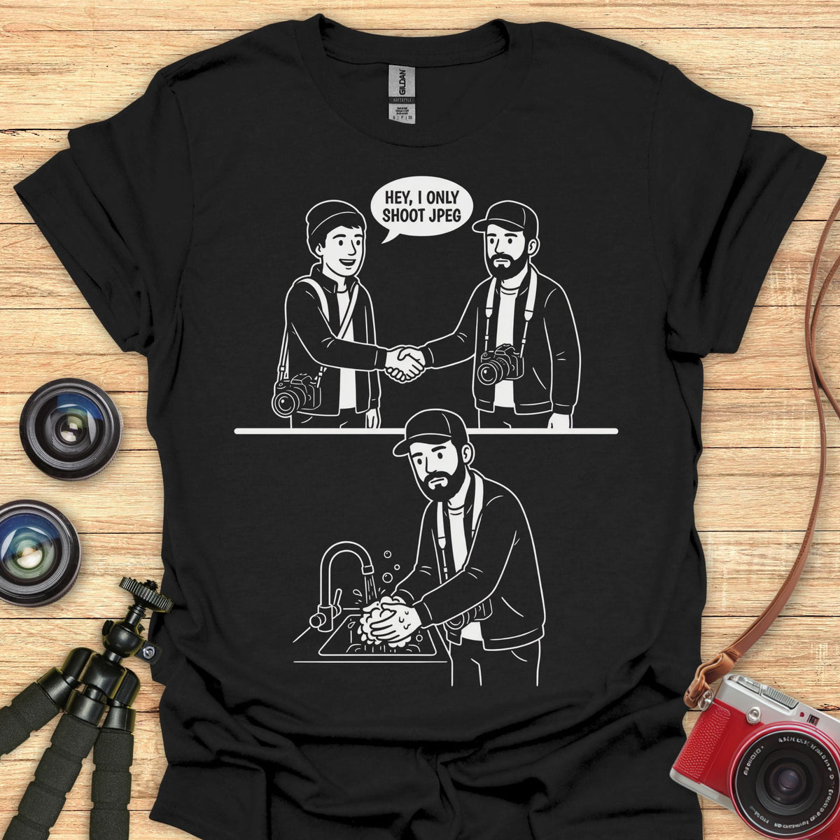 JPEG Gesture T-Shirt