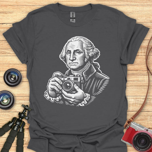 Washington With Camera T-Shirt