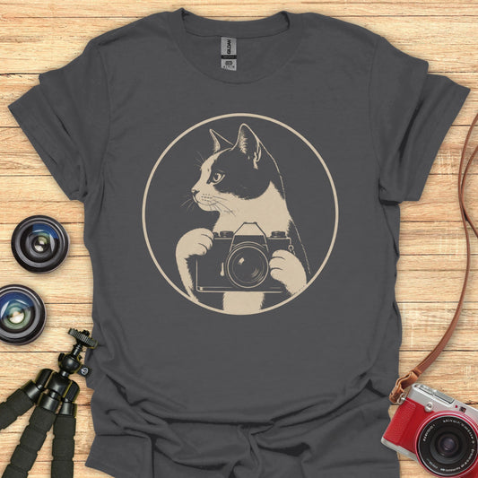 Camera Cat T-Shirt