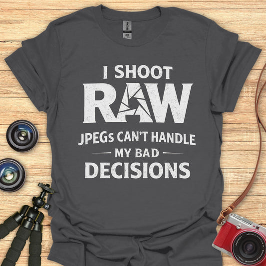 I Shoot RAW T-Shirt
