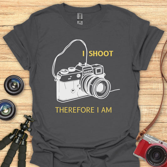 I Shoot Therefore I Am T-Shirt