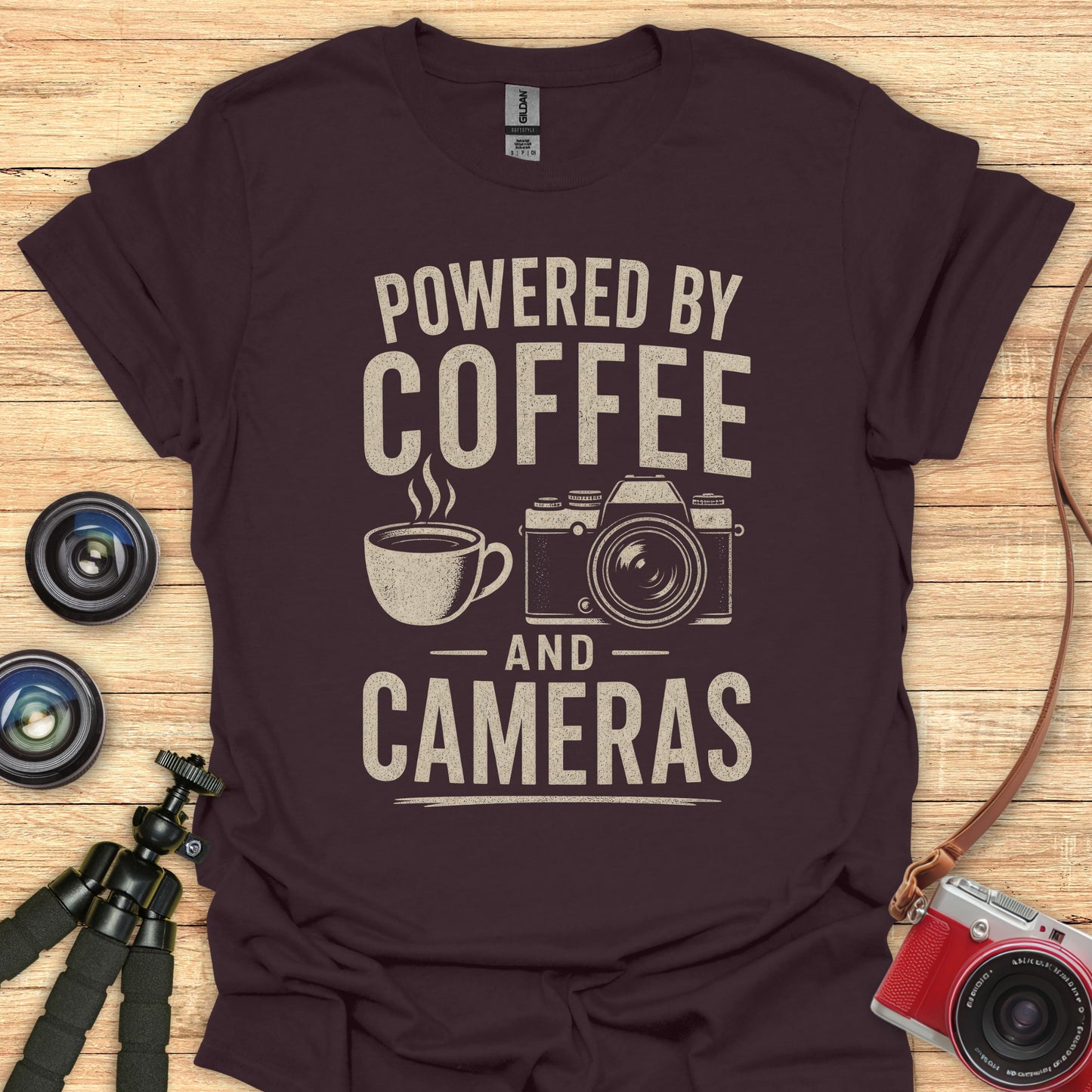 Coffee & Camera Power T-Shirt
