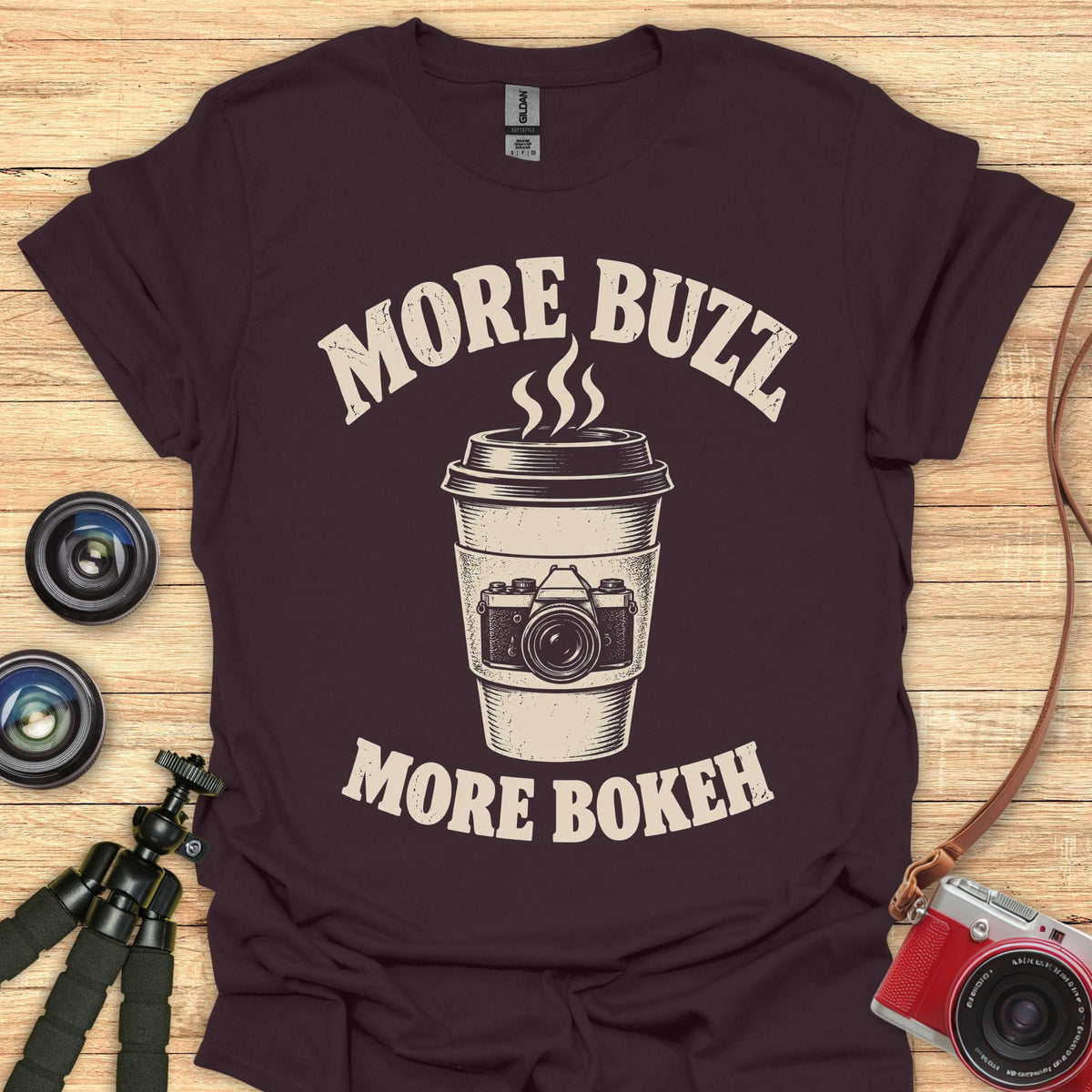 More Buzz More Bokeh T-Shirt