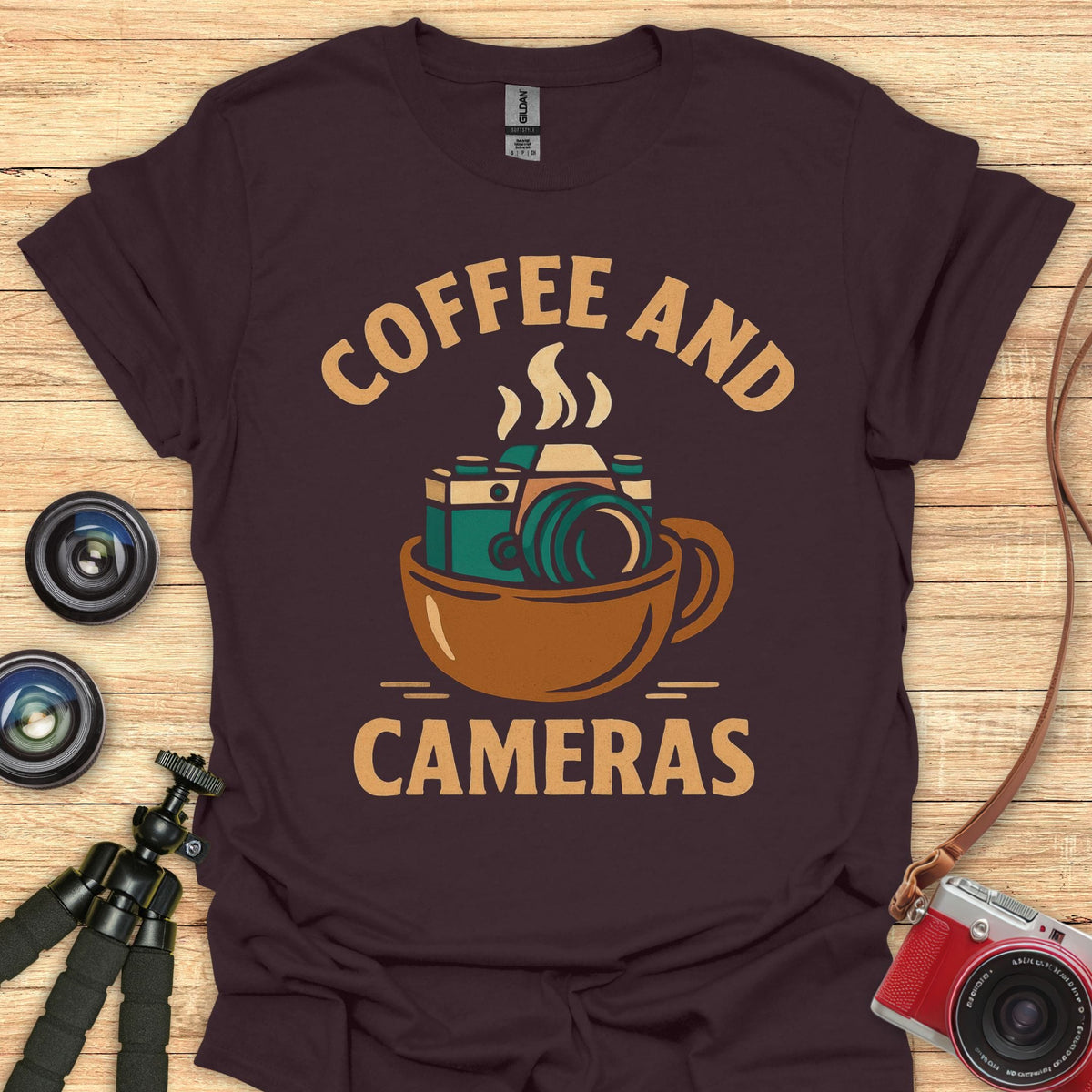 Coffee And Cameras T-Shirt