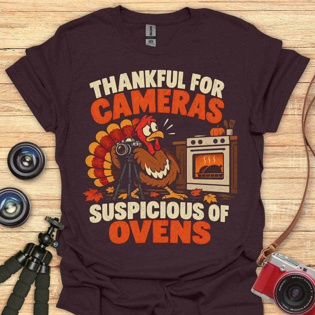 Thankful For Cameras T-Shirt
