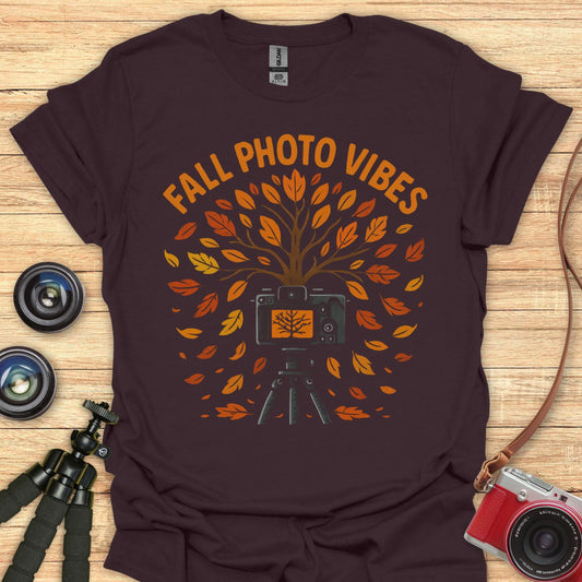Fall Photo Vibing T-Shirt