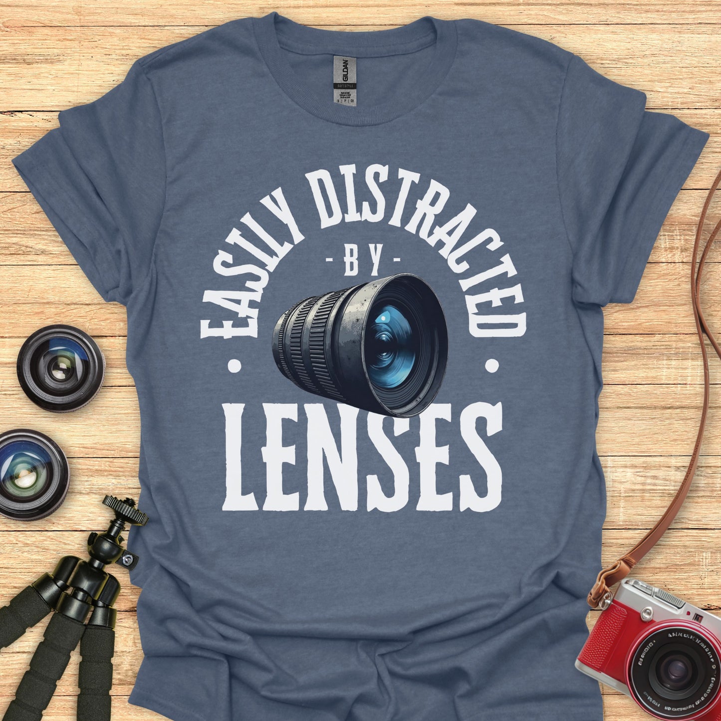 Easily Distracted By Lenses T-Shirt