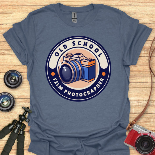 Old School Film Photog T-Shirt