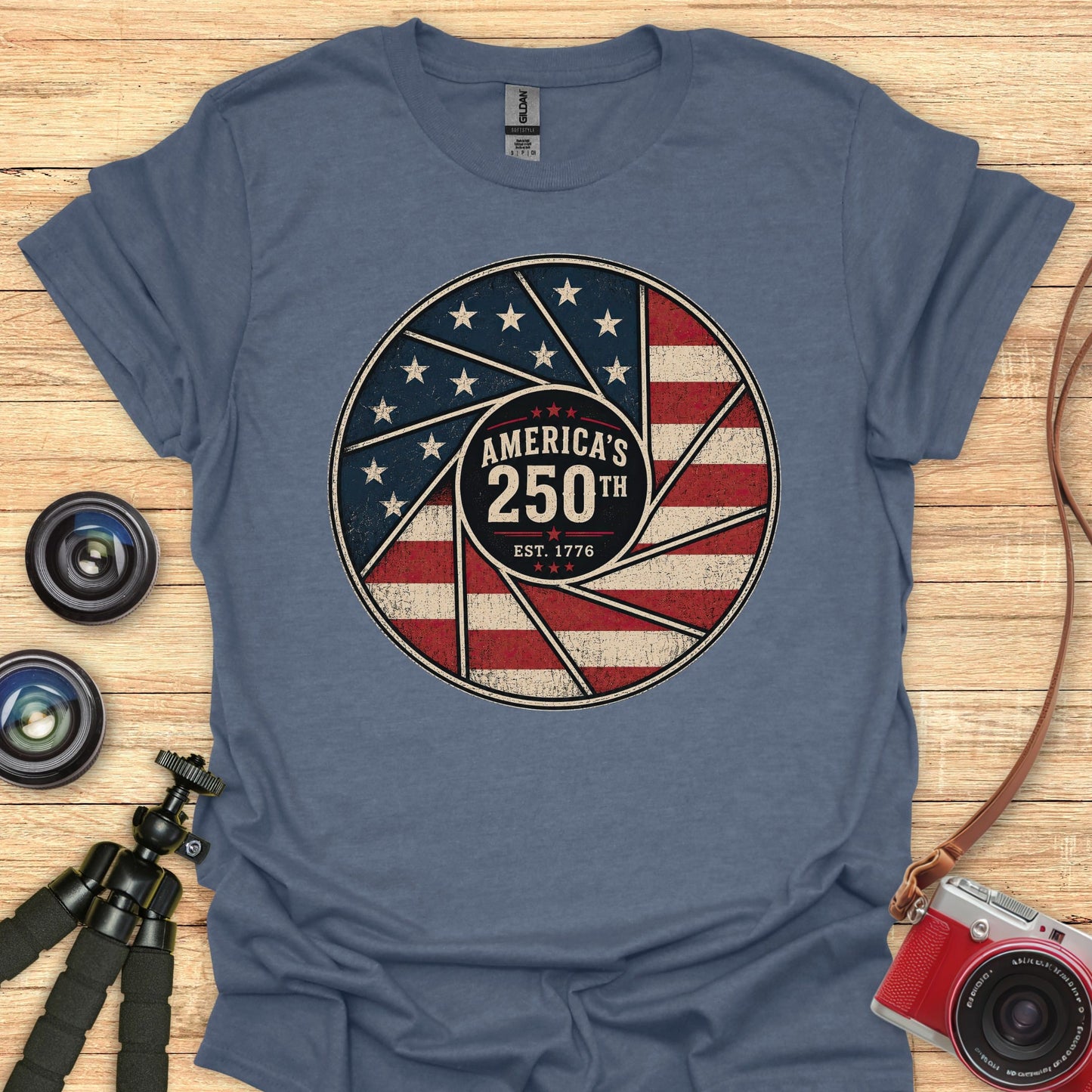 Aperture 250th EST 1776 T-Shirt