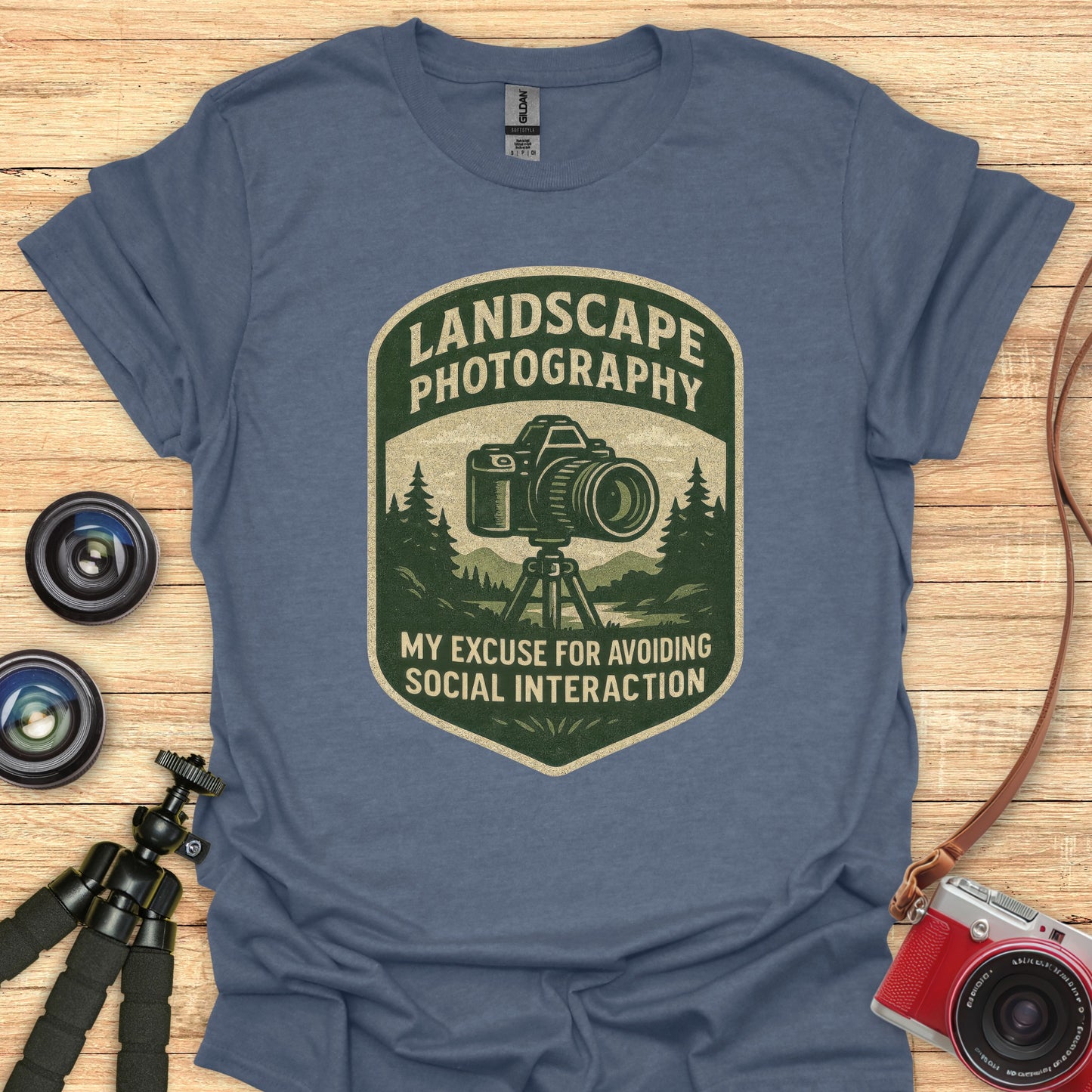 Landscape Photo Recluse T-Shirt