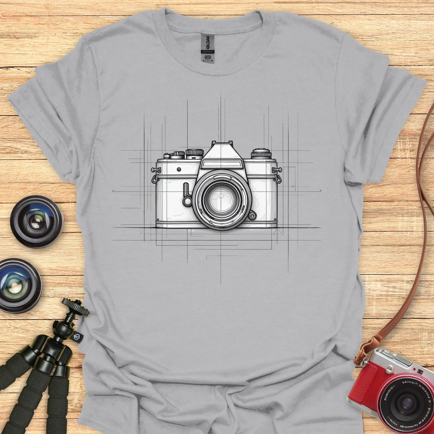 Shutterbug Sketch T-Shirt