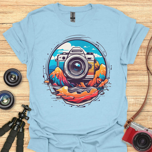 Camera Mountain View T-Shirt