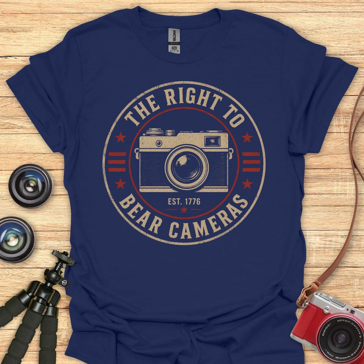 The Right To Bear Cameras T-Shirt