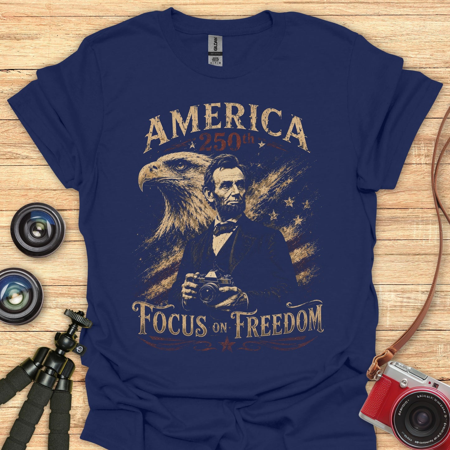 Lincoln Focus On Freedom T-Shirt
