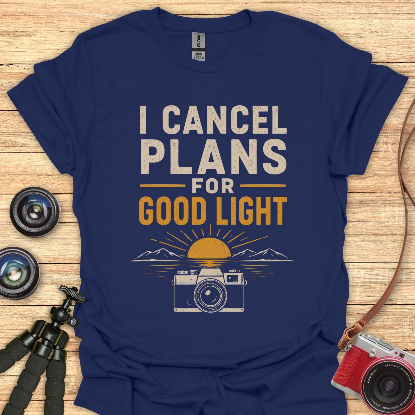 I Cancel Plans T-Shirt