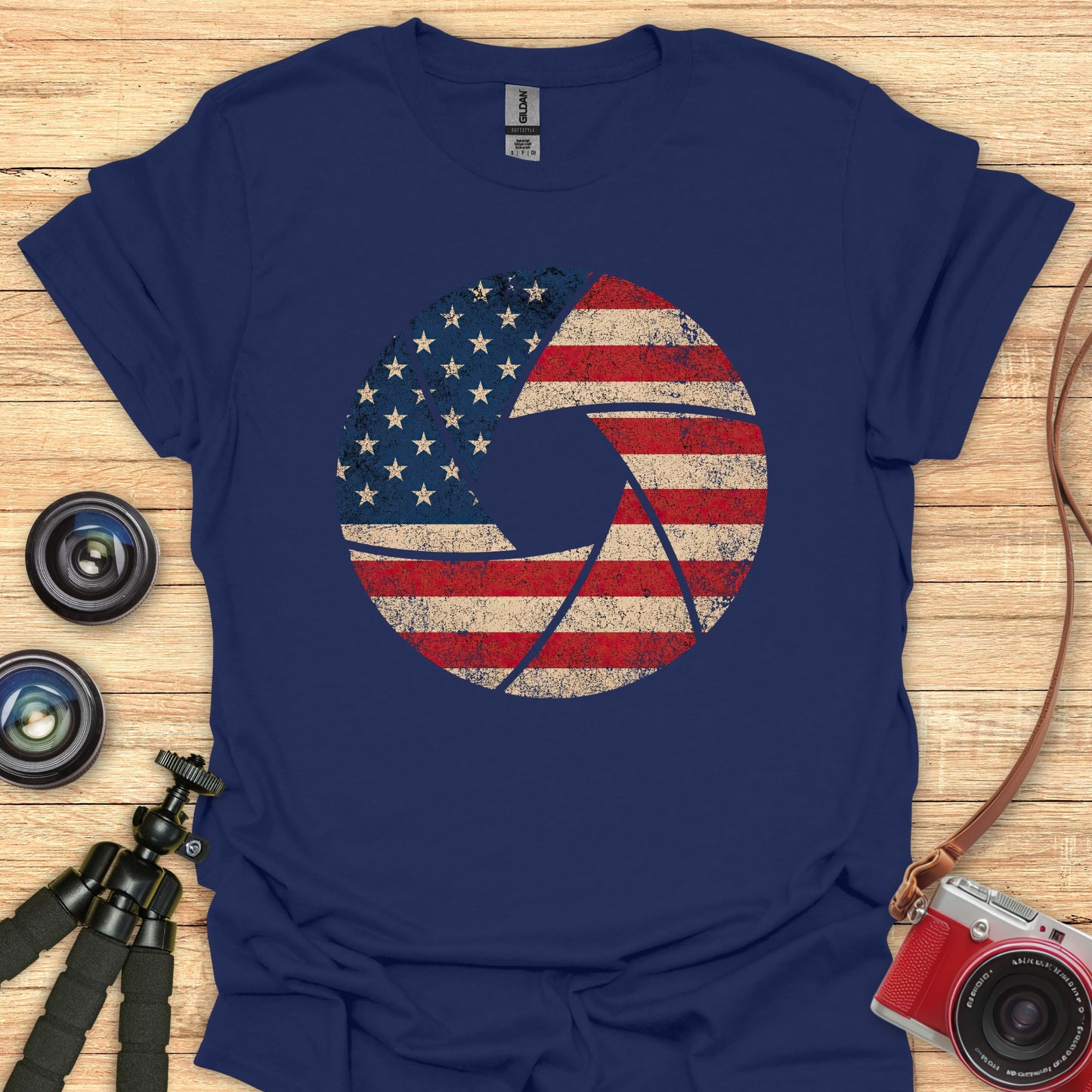 American Aperture Ring T-Shirt
