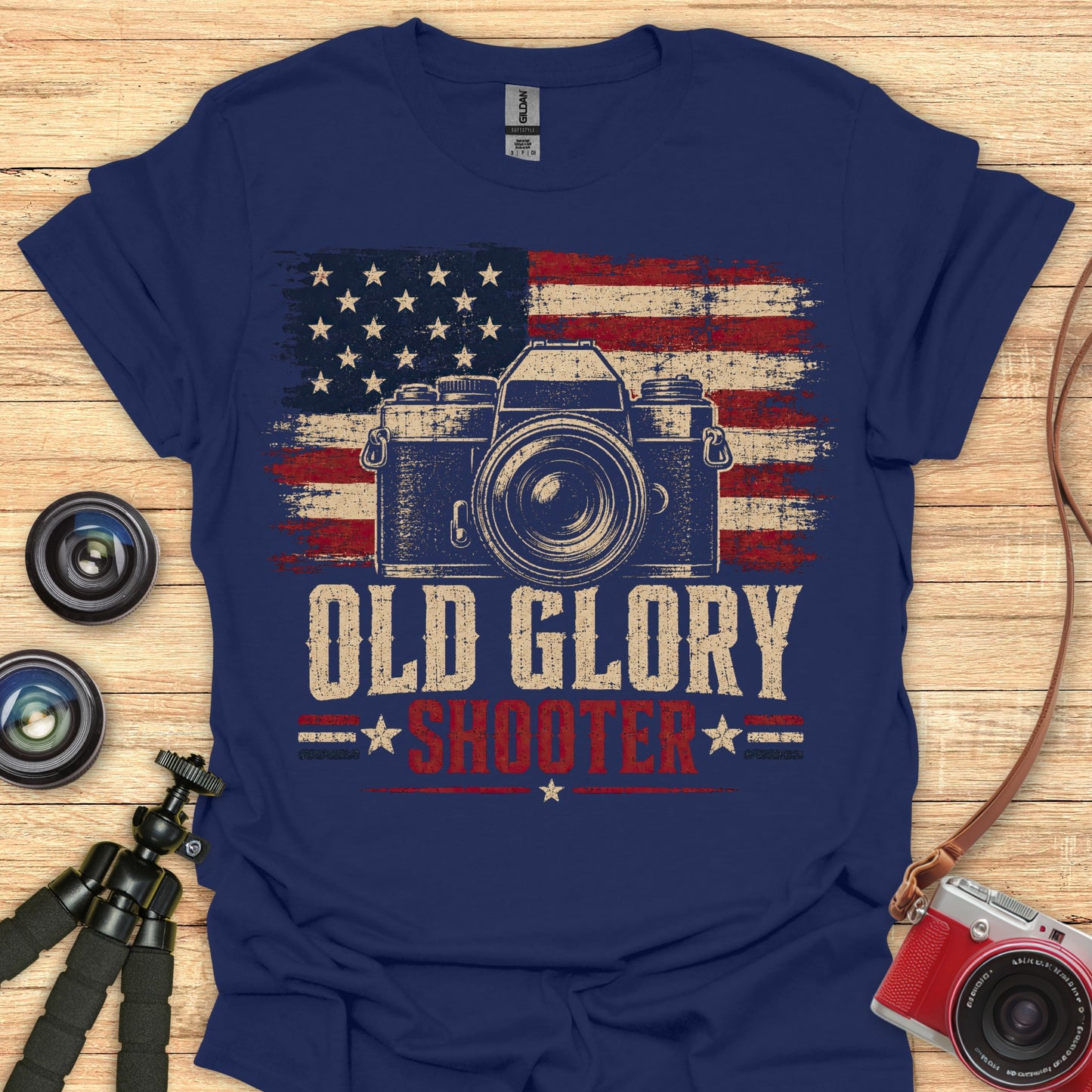 Old Glory Shooter T-Shirt