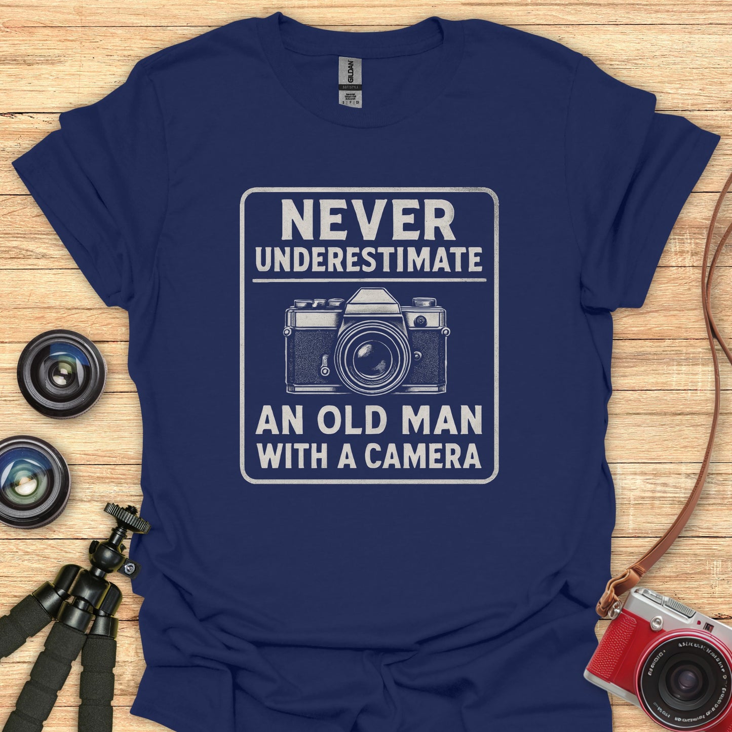 Elderly Photog T-Shirt