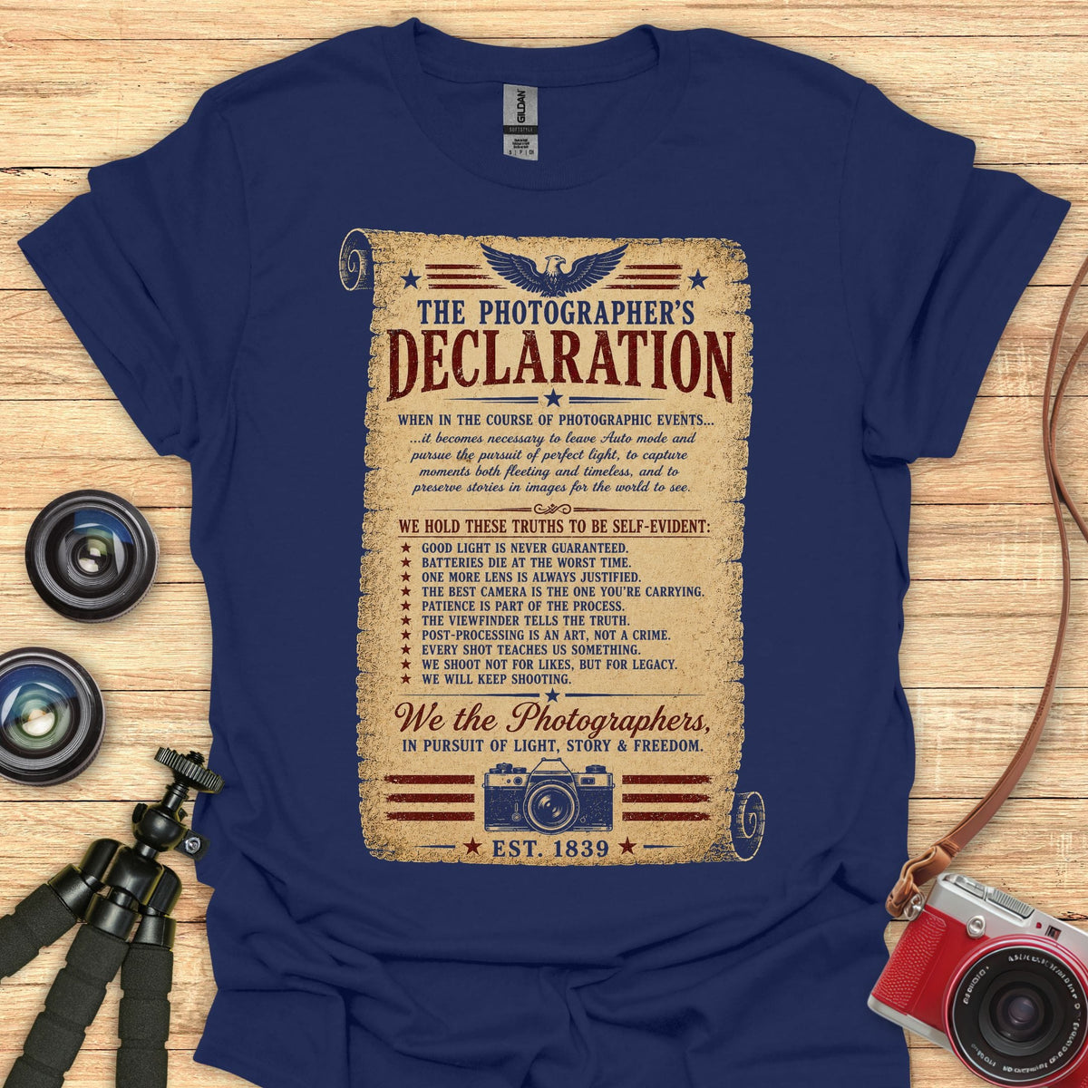 Photographer's Declaration T-Shirt