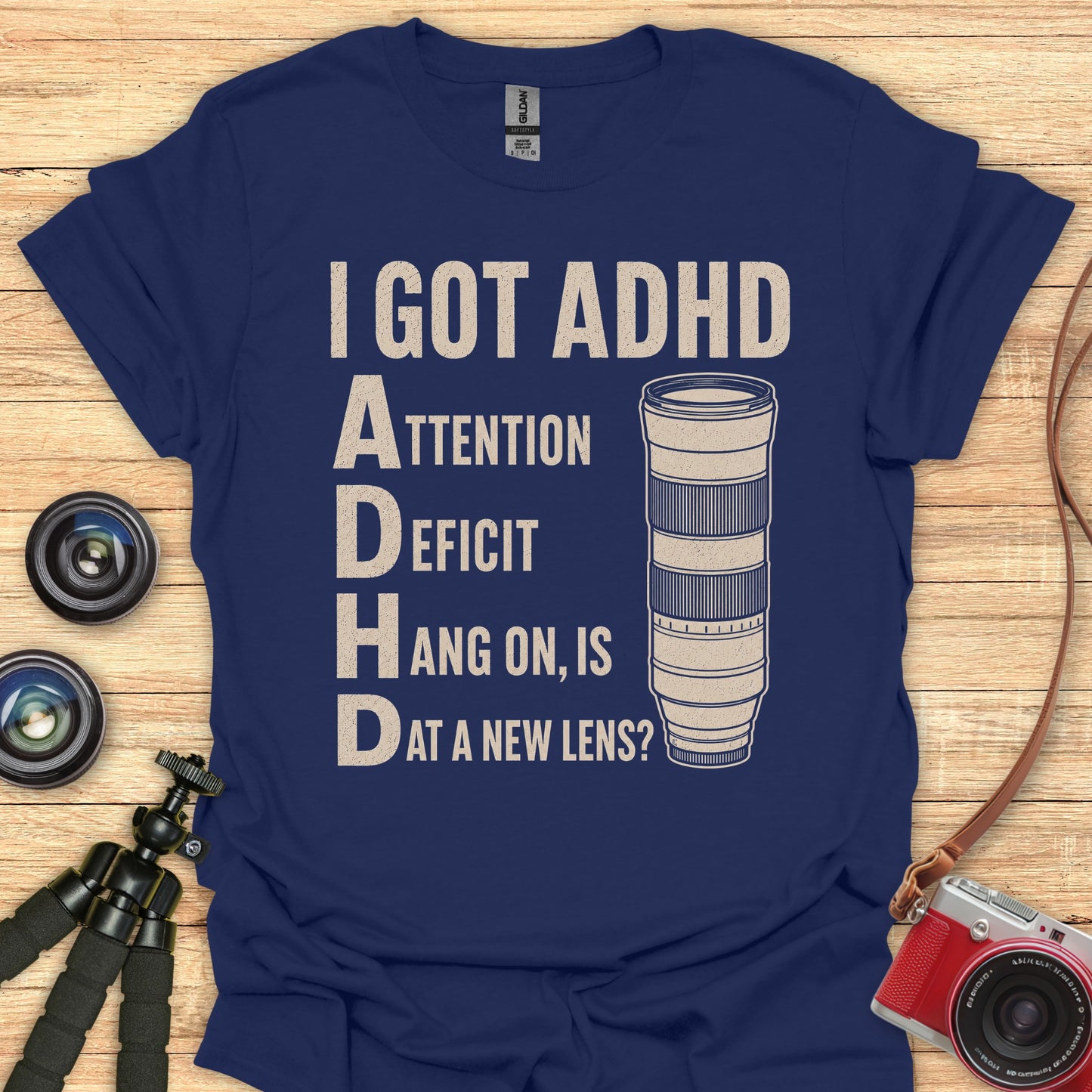 ADHD Photographer T-Shirt