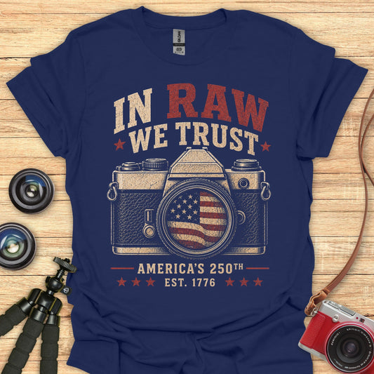 In RAW We Trust USA 250 T-Shirt