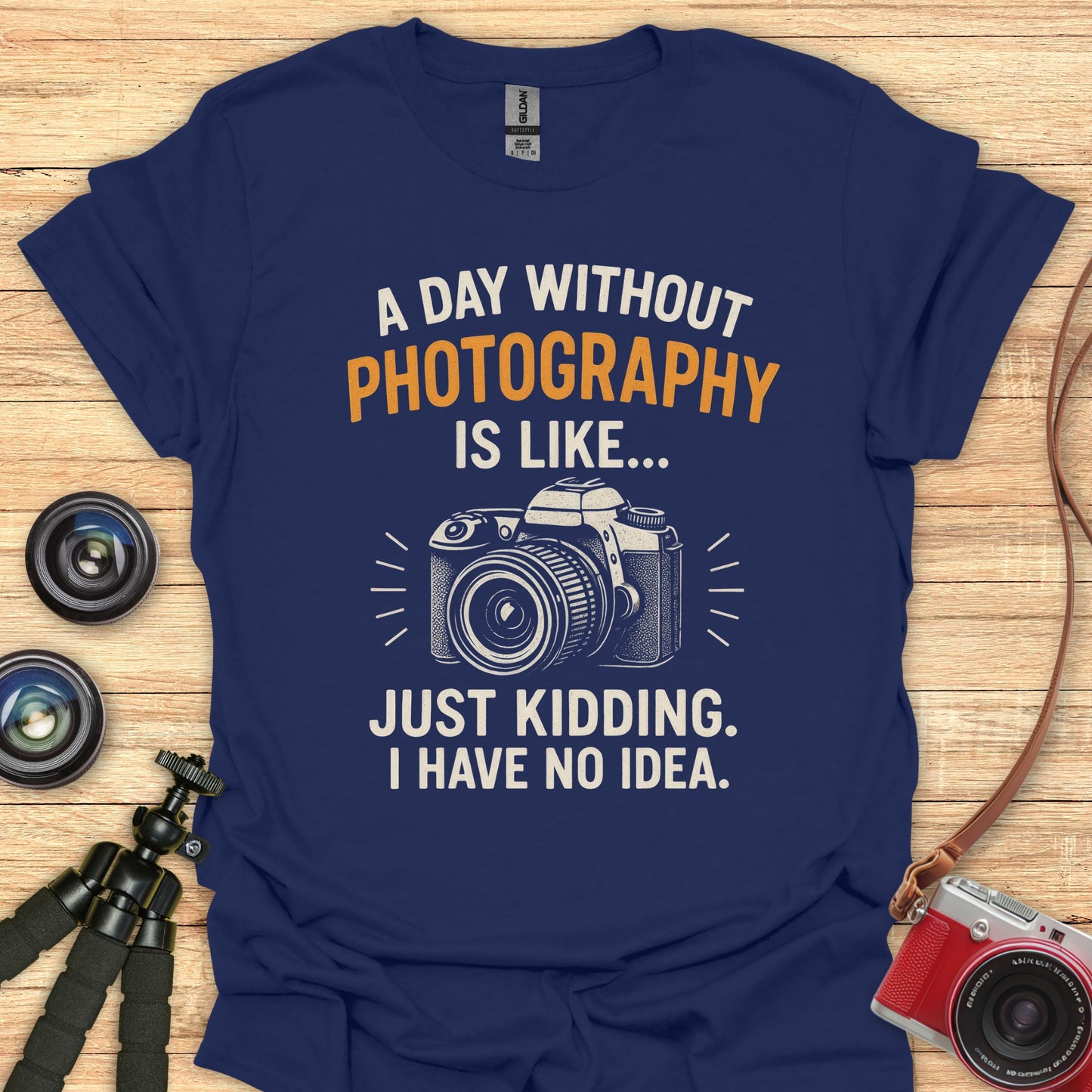 Day Without Photos  T-Shirt